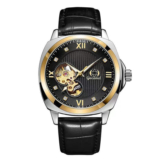 Fashion business luminous creative diamond fully automatic mechanical watch SQ-00025