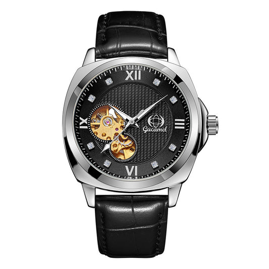 Fashion business luminous creative diamond fully automatic mechanical watch SQ-00025